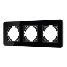 Изображение Рамка стеклянная FRM-OMALI-GS-3-BK (Arlight, -)