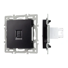 Изображение Механизм компьютерной розетки SCT-MPC1-PL-BK (RJ-45, CAT6) (Arlight, -)