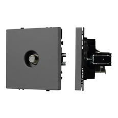 Изображение ARL NOBE Розетка спутник софт-тач серый базальт SCT-MST1-SFPL-GR (SAT) (Arlight, -)