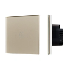Изображение Выключатель сенсорный SWT-OMALI-S01-ZB-GD (250V, 10A, Zigbee) (Arlight, Стекло)